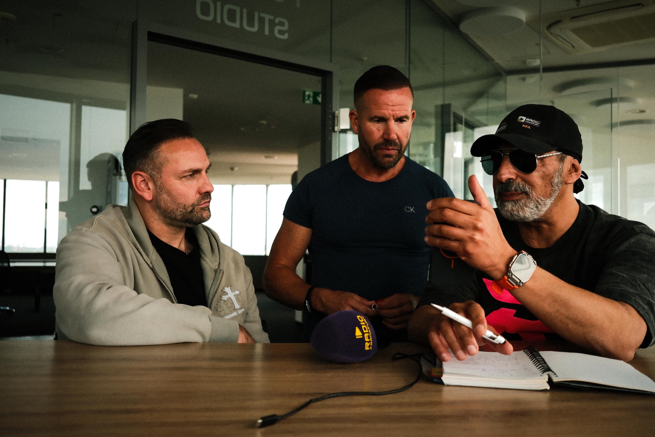Julian Strehle im Gespräch mit Neil Azzam bei Radio Frankfurt